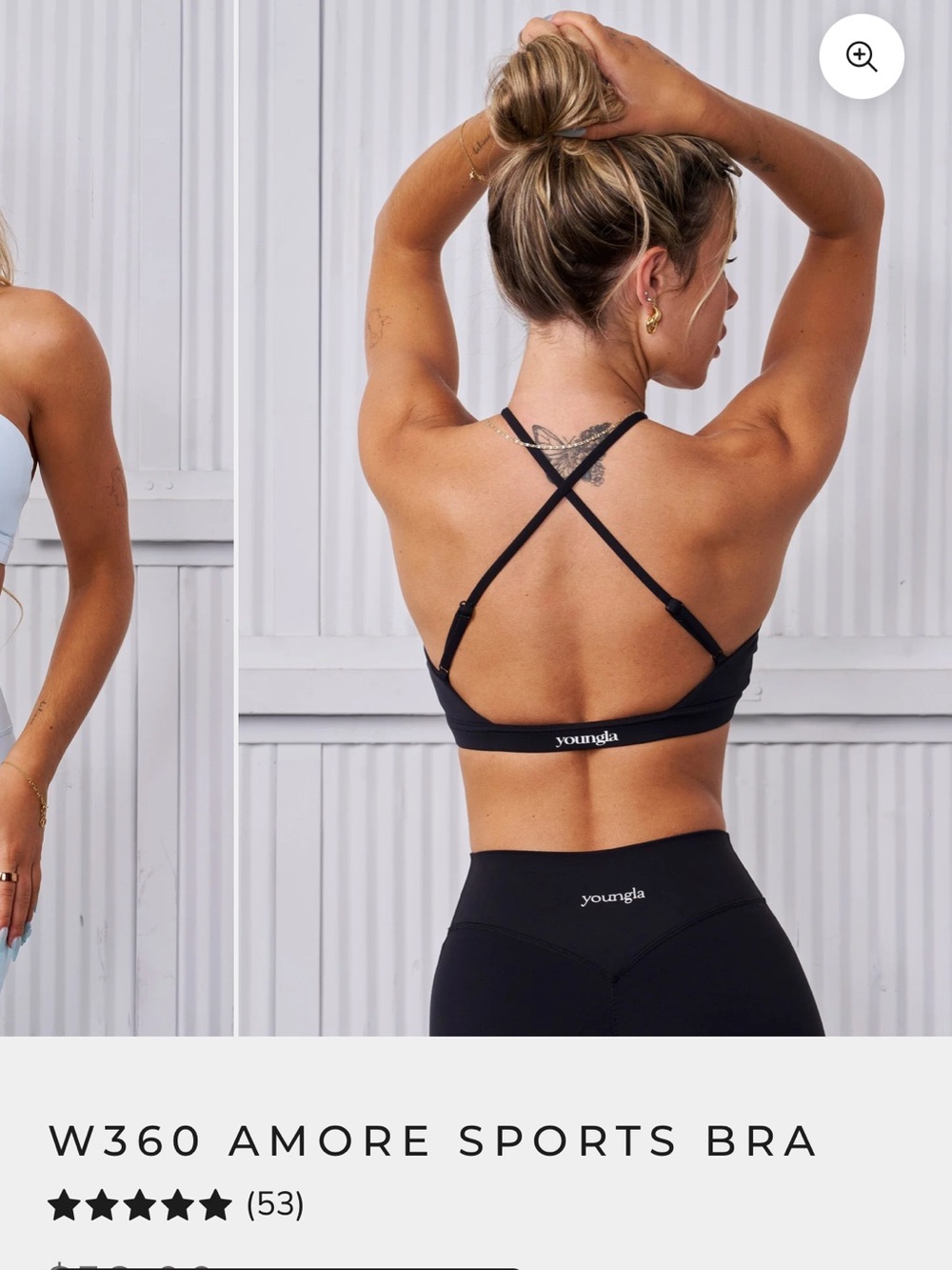 Sports Bra - white - Picture 5 of 5